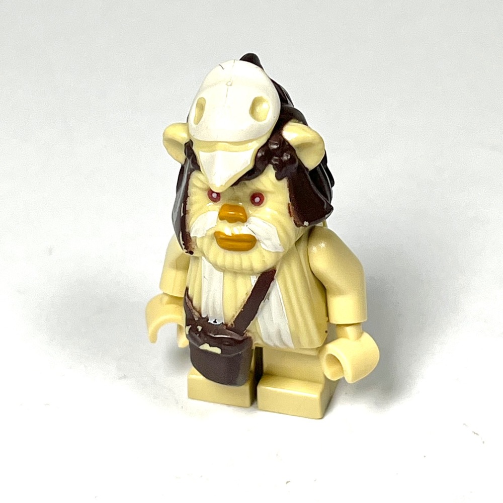 LEGO Star Wars Logray Ewok Minifigure Rare sw0338 Endor Attack 7956 Mini Fig